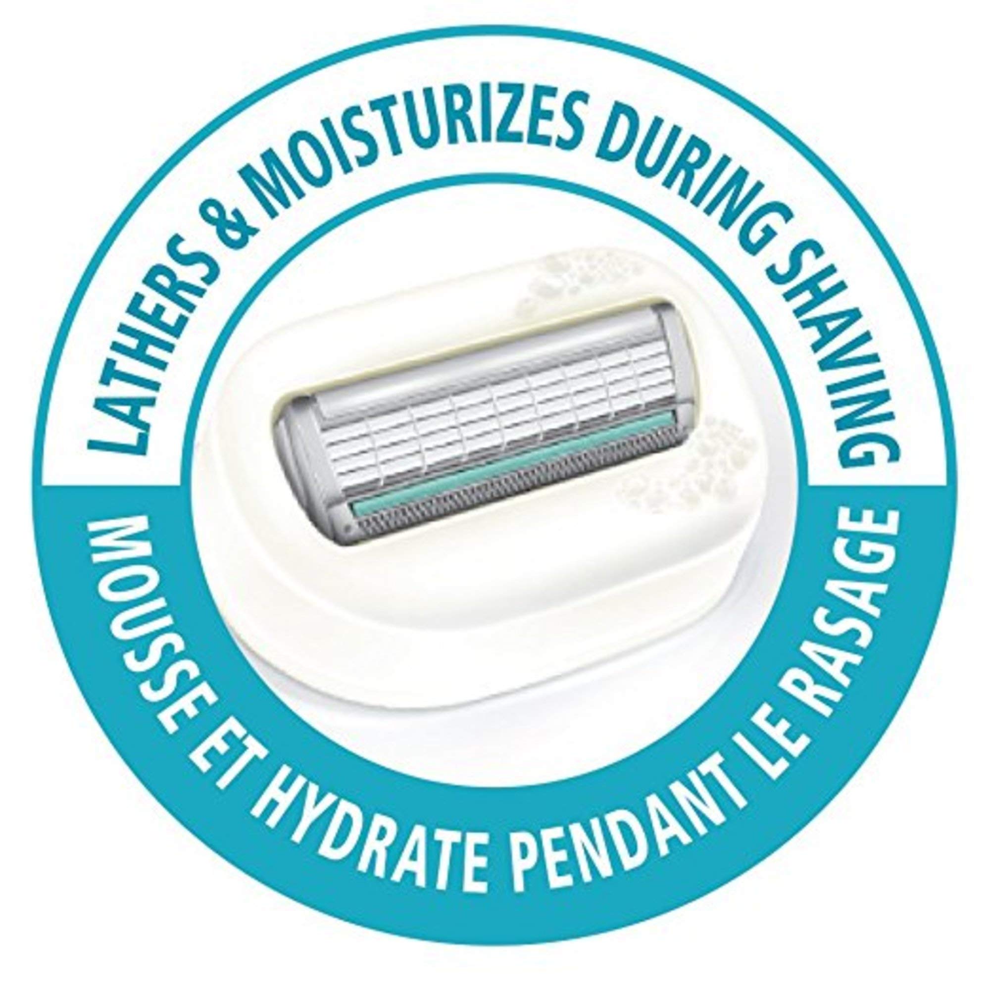 Schick Intuition Razors for Women with 1 Intuition Pure Nourishment Razor and 4 Razor Refills including: Intuition Pure Nourishment, Renewing Moisture, Sensitive Skin and Advanced Moisture Refills